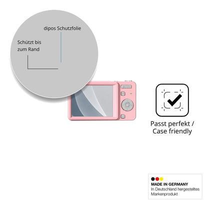 Schutzglasfolie mit optimaler Passform, zur Verwendung mit Hüllen geeignet