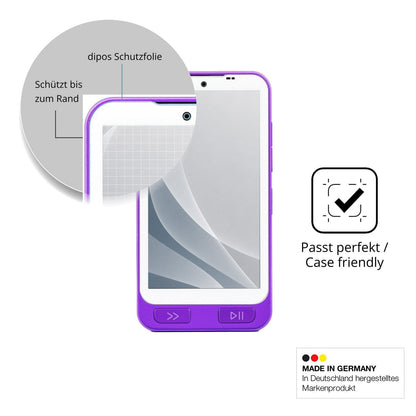 Schutzglasfolie mit optimaler Passform, zur Verwendung mit Hüllen geeignet