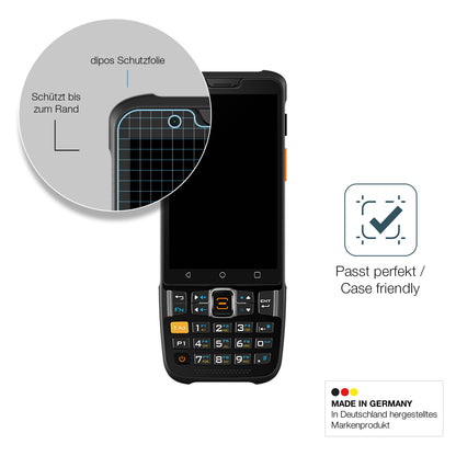 Schutzglasfolie mit optimaler Passform, zur Verwendung mit Hüllen geeignet