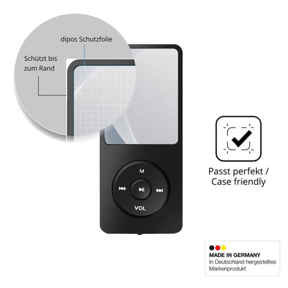 Schutzglasfolie mit optimaler Passform, zur Verwendung mit Hüllen geeignet