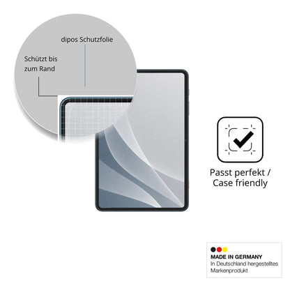 Schutzglasfolie mit optimaler Passform, zur Verwendung mit Hüllen geeignet