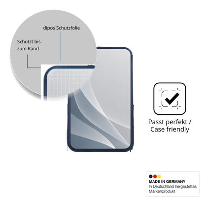 Schutzglasfolie mit optimaler Passform, zur Verwendung mit Hüllen geeignet