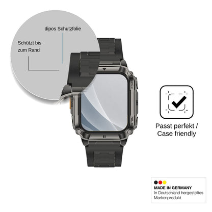 2x 9H Schutzfolie matt für Ulefone Armor Watch Ultra Panzerfolie