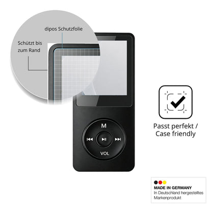 Schutzglasfolie mit optimaler Passform, zur Verwendung mit Hüllen geeignet