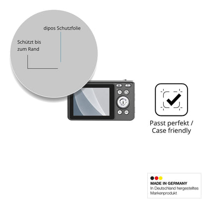 Schutzglasfolie mit optimaler Passform, zur Verwendung mit Hüllen geeignet