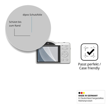 Schutzglasfolie mit optimaler Passform, zur Verwendung mit Hüllen geeignet
