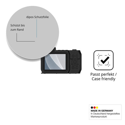 Schutzglasfolie mit optimaler Passform, zur Verwendung mit Hüllen geeignet