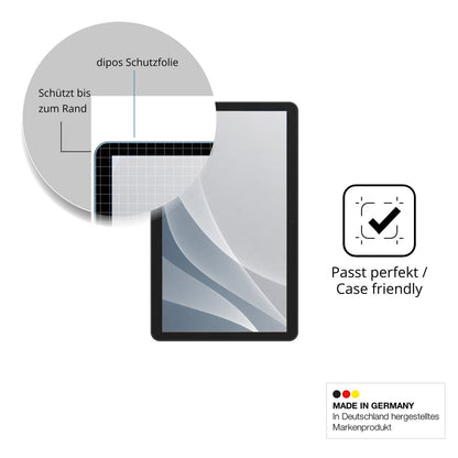Schutzglasfolie mit optimaler Passform, zur Verwendung mit Hüllen geeignet