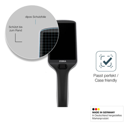 Schutzglasfolie mit optimaler Passform, zur Verwendung mit Hüllen geeignet