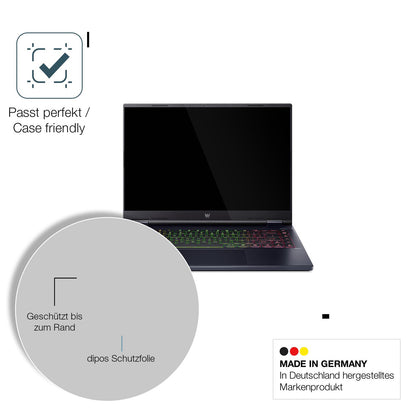 Besonders flexibler Displayschutz mit Anti-Shock-Schicht im Materialmix