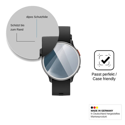 2x 9H Schutzfolie für aeac 1.27 Smartwatch Panzerfolie