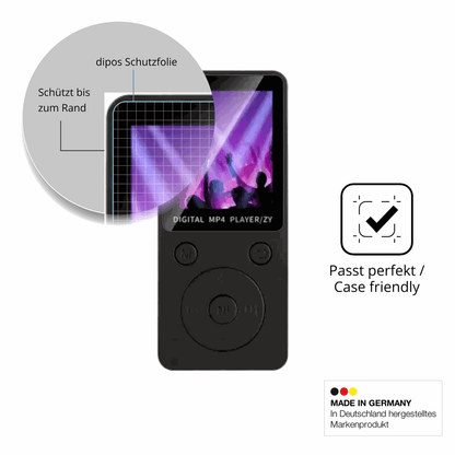 Besonders flexibler Displayschutz mit Anti-Shock-Schicht im Materialmix