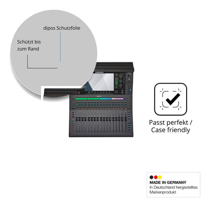 Besonders flexibler Displayschutz mit Anti-Shock-Schicht im Materialmix