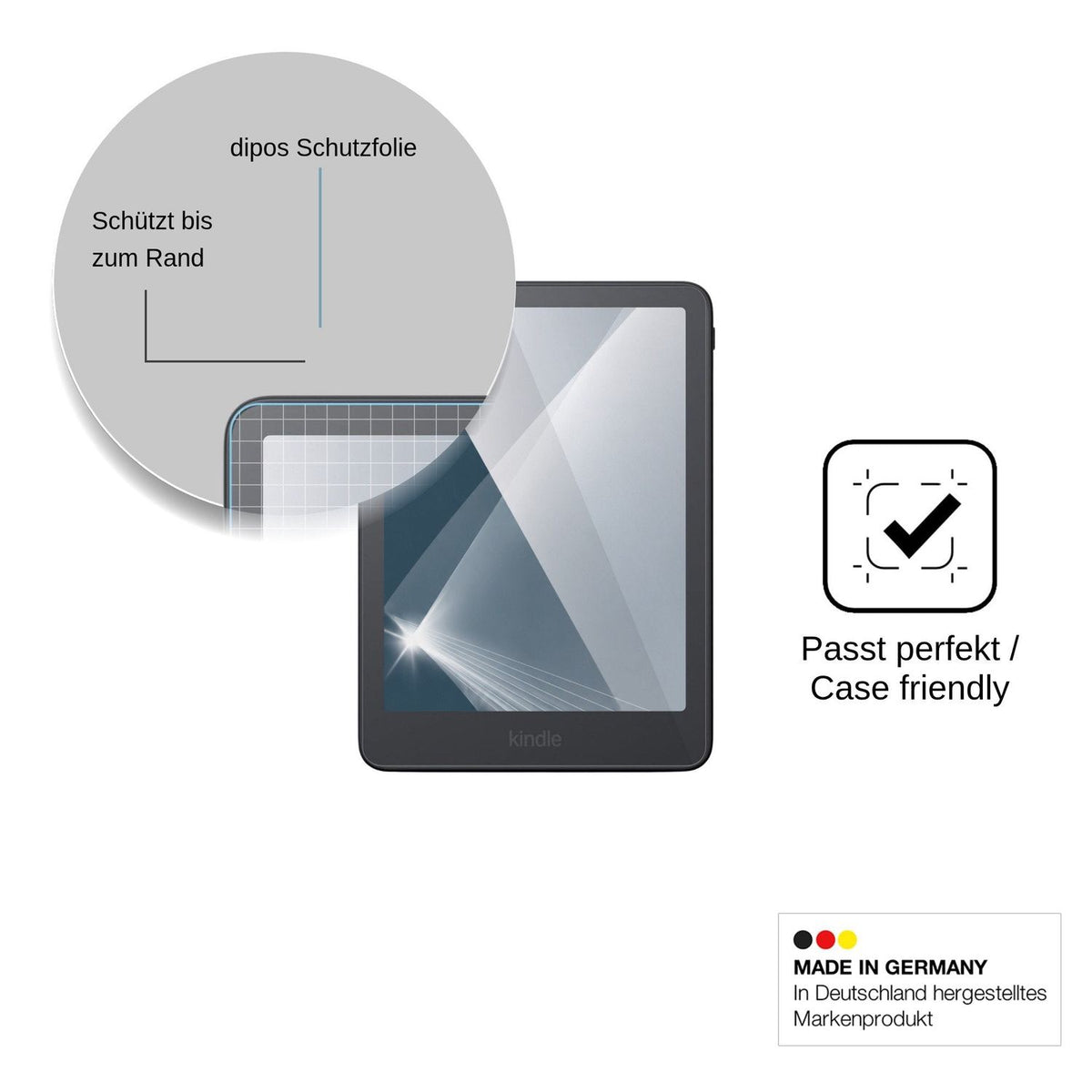2x 9H Schutzfolie für Amazon Kindle Colorsoft 2026 Panzerfolie