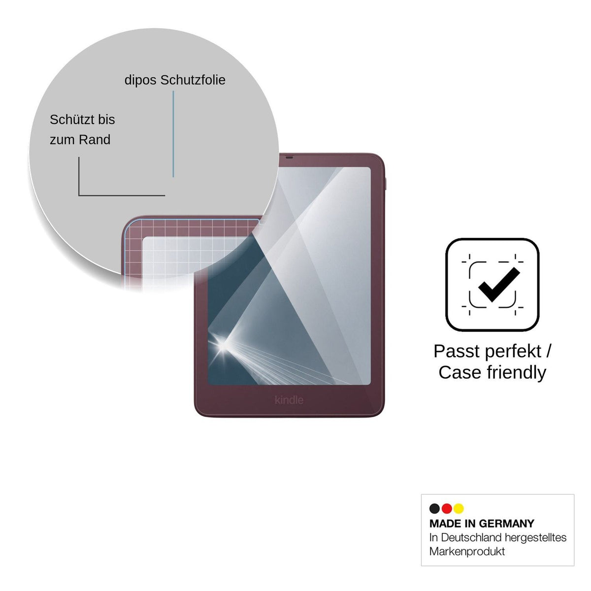 2x 9H Schutzfolie für Amazon Kindle Colorsoft Signature Edition 2026 Panzerfolie