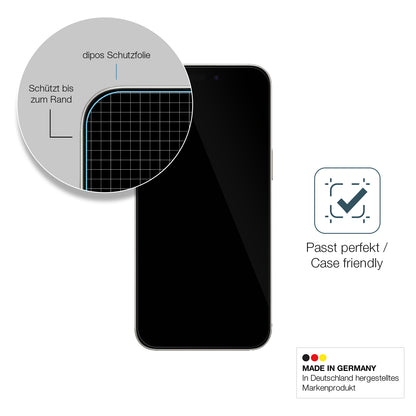 Besonders flexibler Displayschutz mit Anti-Shock-Schicht im Materialmix