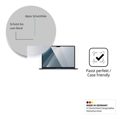 Besonders flexibler Displayschutz mit Anti-Shock-Schicht im Materialmix