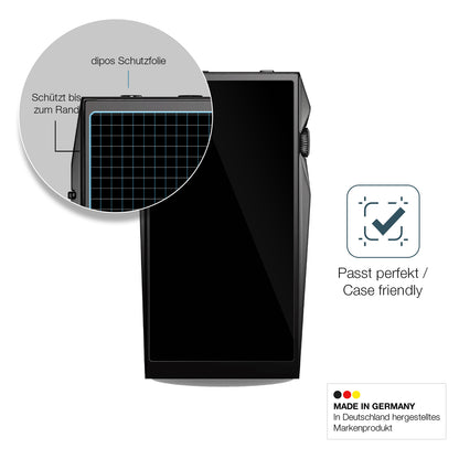 Besonders flexibler Displayschutz mit Anti-Shock-Schicht im Materialmix