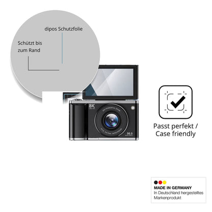 Besonders flexibler Displayschutz mit Anti-Shock-Schicht im Materialmix