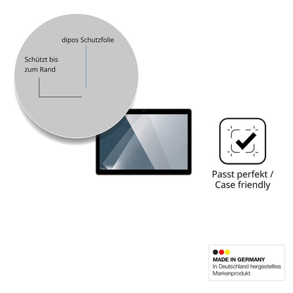 Besonders flexibler Displayschutz mit Anti-Shock-Schicht im Materialmix