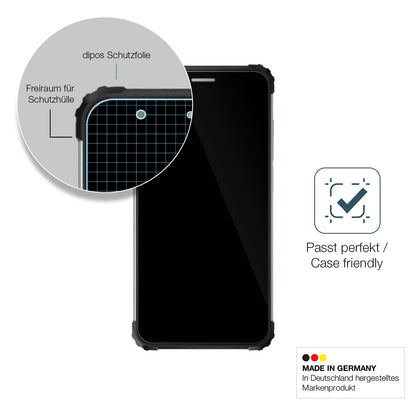 Besonders flexibler Displayschutz mit Anti-Shock-Schicht im Materialmix