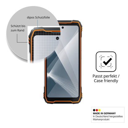 Besonders flexibler Displayschutz mit Anti-Shock-Schicht im Materialmix