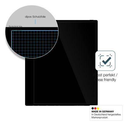 Besonders flexibler Displayschutz mit Anti-Shock-Schicht im Materialmix