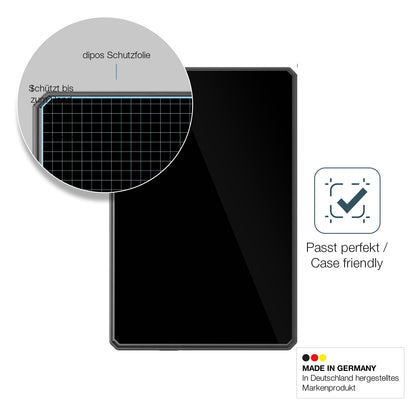Besonders flexibler Displayschutz mit Anti-Shock-Schicht im Materialmix