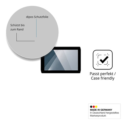 Besonders flexibler Displayschutz mit Anti-Shock-Schicht im Materialmix