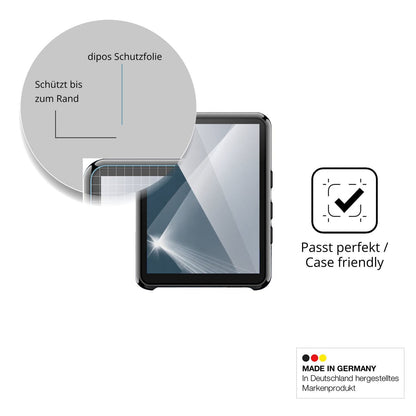 Besonders flexibler Displayschutz mit Anti-Shock-Schicht im Materialmix
