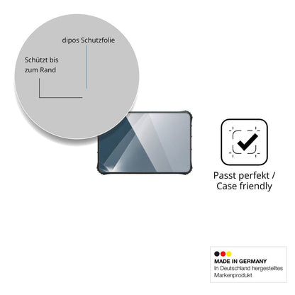 Besonders flexibler Displayschutz mit Anti-Shock-Schicht im Materialmix