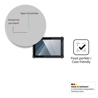 Besonders flexibler Displayschutz mit Anti-Shock-Schicht im Materialmix