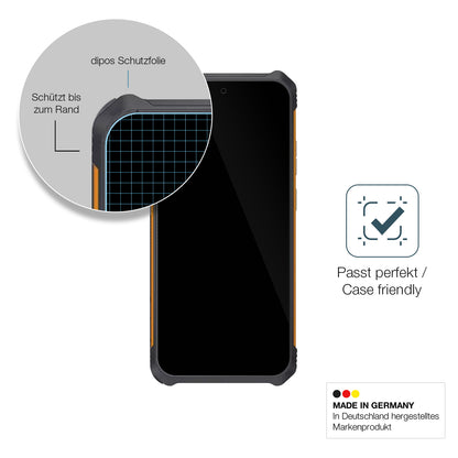 Besonders flexibler Displayschutz mit Anti-Shock-Schicht im Materialmix