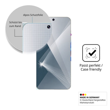 Besonders flexibler Displayschutz mit Anti-Shock-Schicht im Materialmix