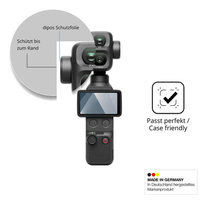 Besonders flexibler Displayschutz mit Anti-Shock-Schicht im Materialmix