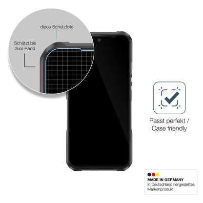 Besonders flexibler Displayschutz mit Anti-Shock-Schicht im Materialmix
