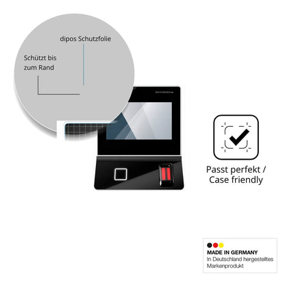 Besonders flexibler Displayschutz mit Anti-Shock-Schicht im Materialmix