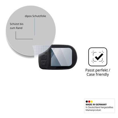 Besonders flexibler Displayschutz mit Anti-Shock-Schicht im Materialmix