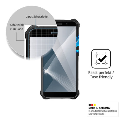 Besonders flexibler Displayschutz mit Anti-Shock-Schicht im Materialmix