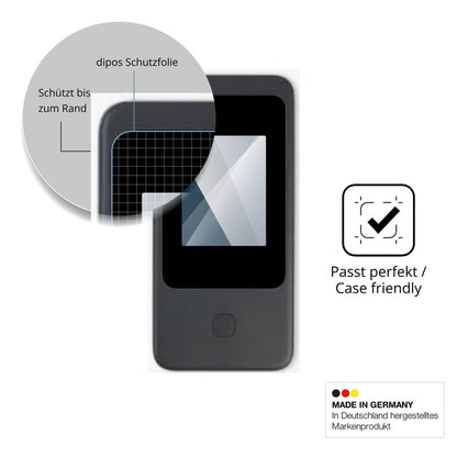 Besonders flexibler Displayschutz mit Anti-Shock-Schicht im Materialmix