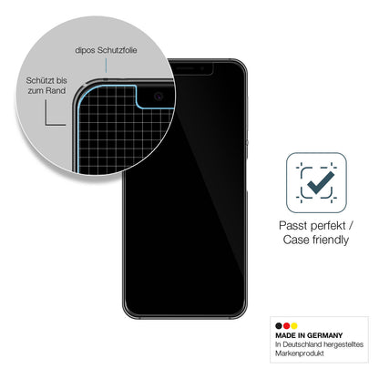 Besonders flexibler Displayschutz mit Anti-Shock-Schicht im Materialmix