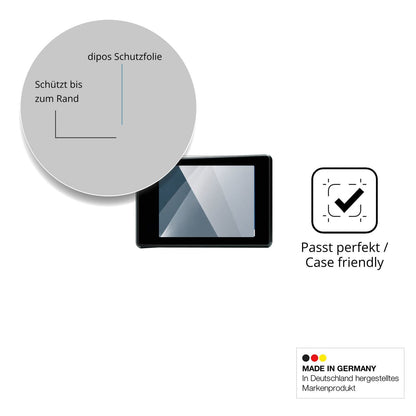 Besonders flexibler Displayschutz mit Anti-Shock-Schicht im Materialmix