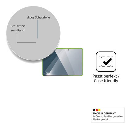 Besonders flexibler Displayschutz mit Anti-Shock-Schicht im Materialmix