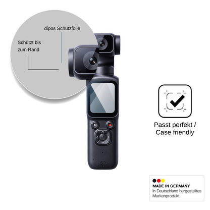 2x 9H Schutzfolie für heygocam Pgc-001 Panzerfolie