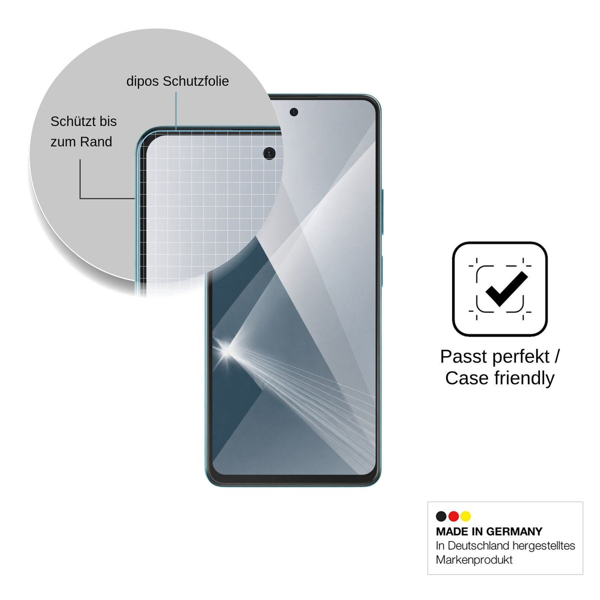 2x 9H Schutzfolie für HMD Vibe2 Pro Panzerfolie