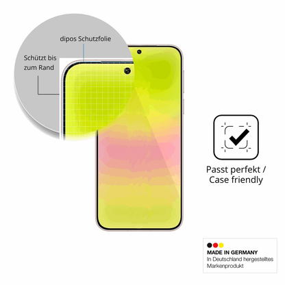 Besonders flexibler Displayschutz mit Anti-Shock-Schicht im Materialmix