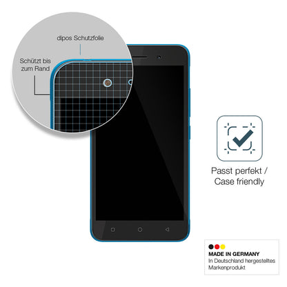 Besonders flexibler Displayschutz mit Anti-Shock-Schicht im Materialmix