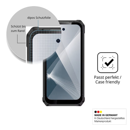 Besonders flexibler Displayschutz mit Anti-Shock-Schicht im Materialmix