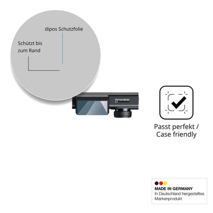 Besonders flexibler Displayschutz mit Anti-Shock-Schicht im Materialmix