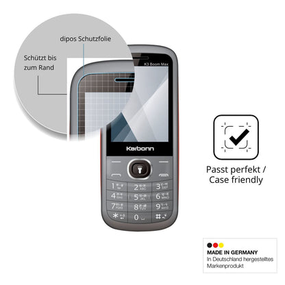 Besonders flexibler Displayschutz mit Anti-Shock-Schicht im Materialmix